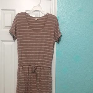 Short sleeve Maxi Dress, M/L